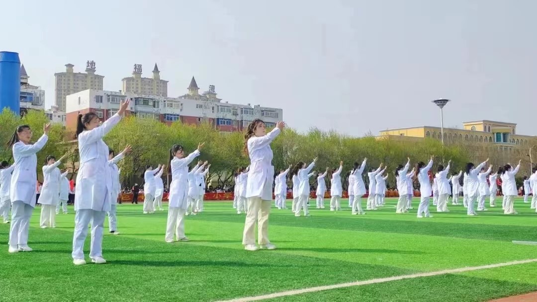 医学护理系学生运动会风采